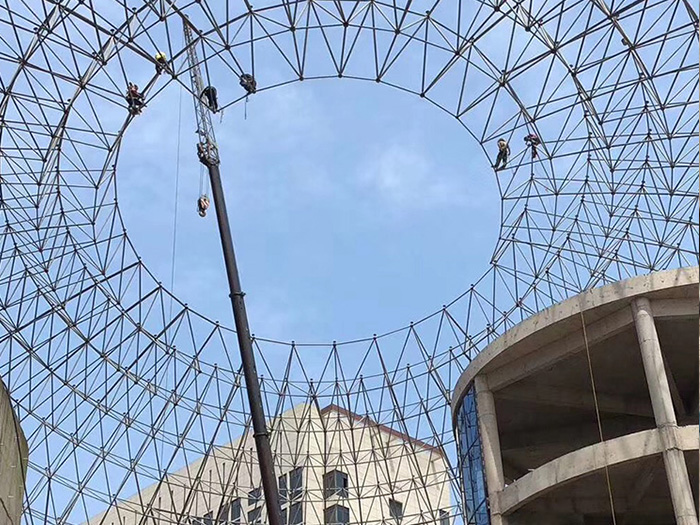 公主岭网架螺栓球加工流程